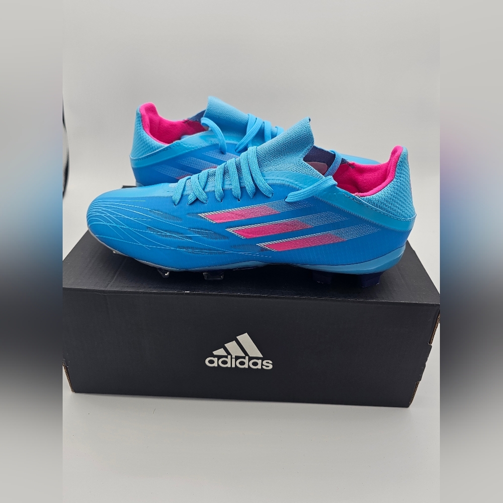 Adidas X Speedflow.1 FG J 'Sky Rush Team Shock Pink' Soccer Cleats